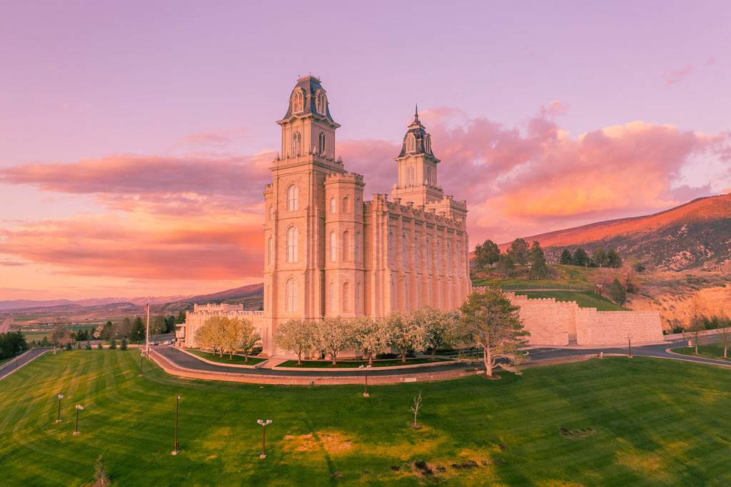 Sanctuary at Sunset: Manti’s Sacred Peace