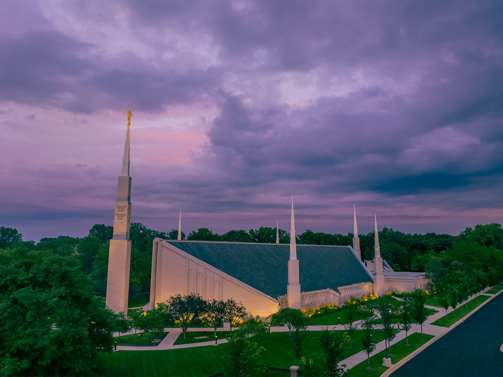 Chicago Illinois Temple: Light Amidst the Storm