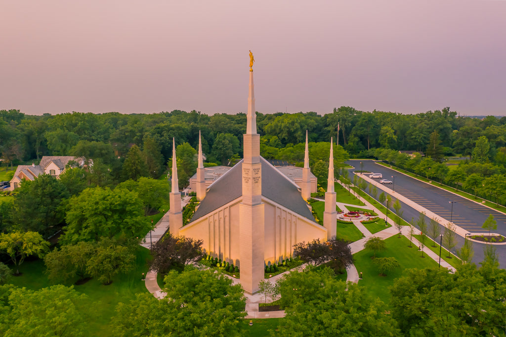 Chicago Illinois Temple: A Place of Peace and Light