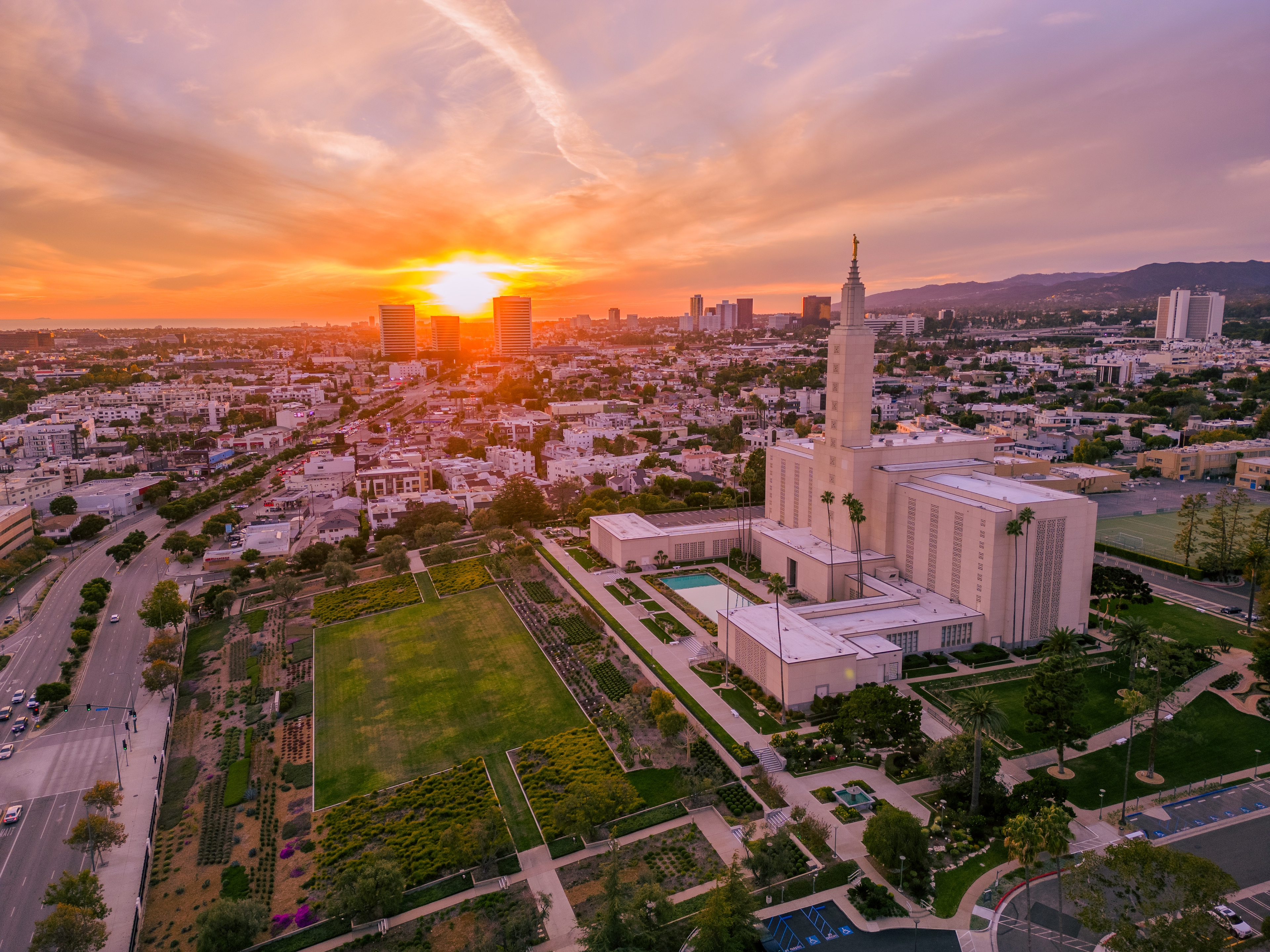 Light Rising Over the City